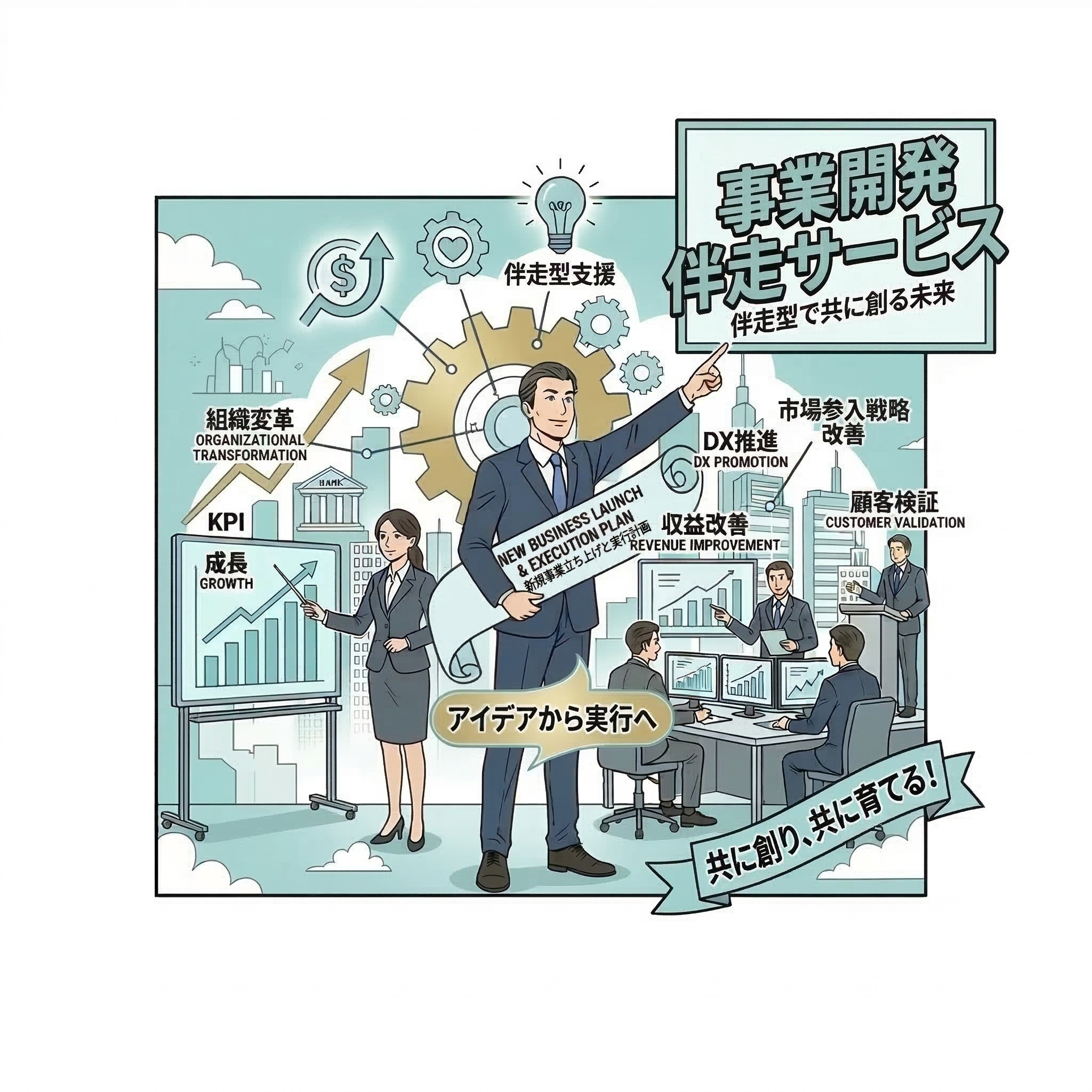 事業開発伴走サービス