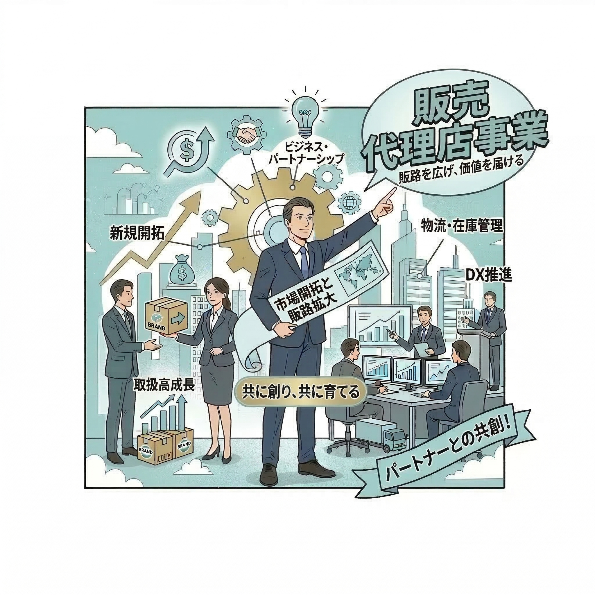 販売代理店事業